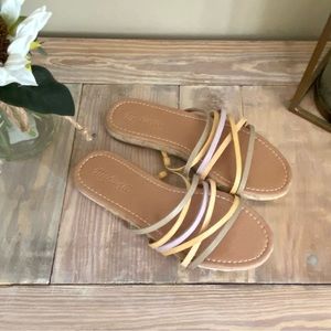Madewell Strappy Flat Espadrille Sandals 🆕